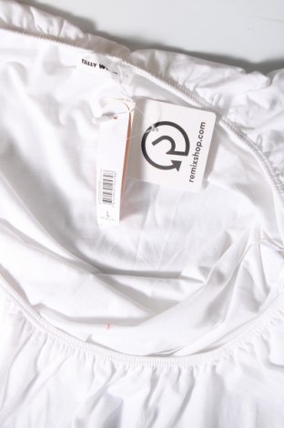 Дамска блуза Tally Weijl, Размер L, Цвят Бял, Цена 8,68 лв.