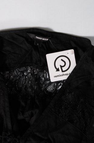 Γυναικεία μπλούζα Tally Weijl, Μέγεθος L, Χρώμα Μαύρο, Τιμή 4,80 €