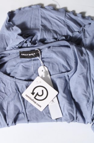 Γυναικεία μπλούζα Tally Weijl, Μέγεθος S, Χρώμα Μπλέ, Τιμή 4,63 €