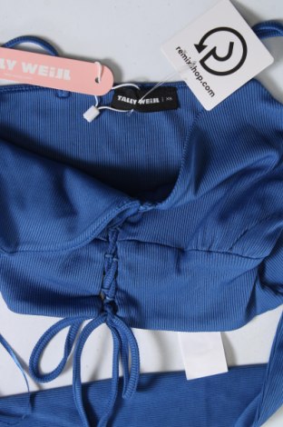 Damen Shirt Tally Weijl, Größe XS, Farbe Blau, Preis € 5,11