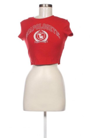 Damen Shirt Tally Weijl, Größe S, Farbe Rot, Preis 3,20 €