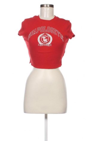 Damen Shirt Tally Weijl, Größe M, Farbe Rot, Preis € 15,98