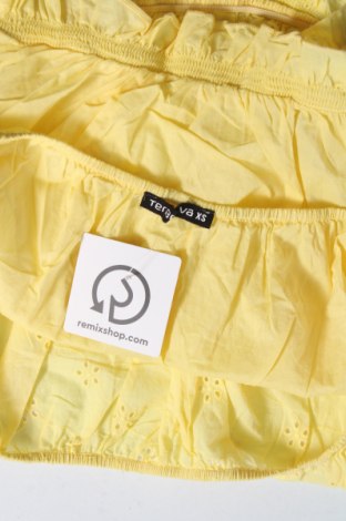 Damen Shirt Terranova, Größe XS, Farbe Gelb, Preis € 4,50