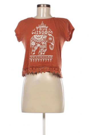Γυναικεία μπλούζα Terranova, Μέγεθος S, Χρώμα Καφέ, Τιμή 5,26 €