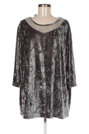 Γυναικεία μπλούζα Thea, Μέγεθος 3XL, Χρώμα Γκρί, Τιμή 21,03 €