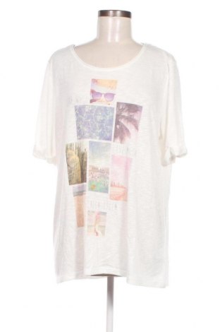 Γυναικεία μπλούζα Tom Tailor, Μέγεθος XXL, Χρώμα Λευκό, Τιμή 47,63 €