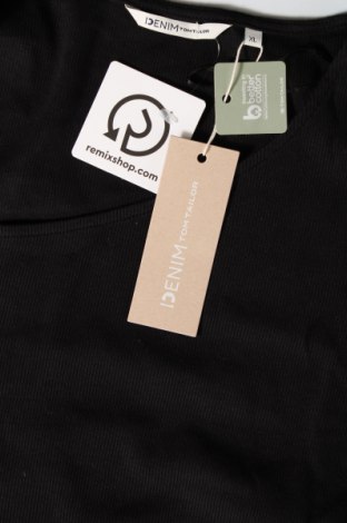 Γυναικεία μπλούζα Tom Tailor, Μέγεθος XL, Χρώμα Μαύρο, Τιμή 10,32 €