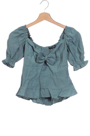 Дамска блуза Trendyol, Размер XS, Цвят Зелен, Цена 15,40 лв.