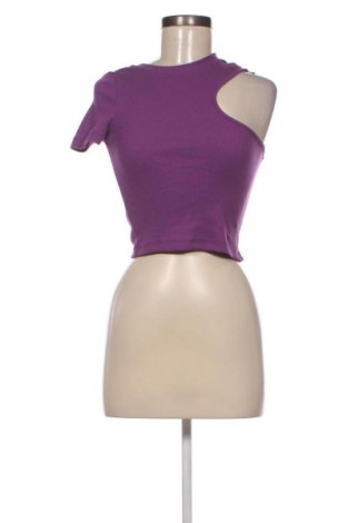 Дамска блуза Trendyol, Размер XS, Цвят Лилав, Цена 30,80 лв.