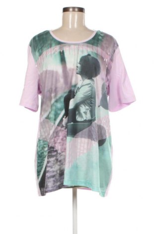 Damen Shirt Ulla Popken, Größe 3XL, Farbe Lila, Preis 14,20 €