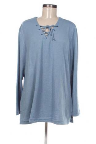 Γυναικεία μπλούζα Ulla Popken, Μέγεθος XL, Χρώμα Μπλέ, Τιμή 15,72 €
