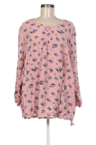 Дамска блуза Ulla Popken, Размер 5XL, Цвят Розов, Цена 34,00 лв.