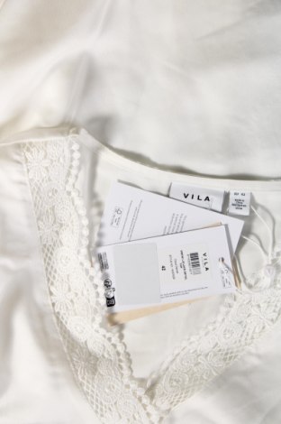 Damen Shirt VILA, Größe L, Farbe Weiß, Preis 11,86 €