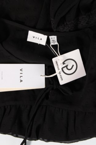 Damen Shirt VILA, Größe M, Farbe Schwarz, Preis 6,16 €