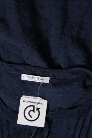 Дамска блуза Violeta by Mango, Размер 3XL, Цвят Син, Цена 73,30 лв.