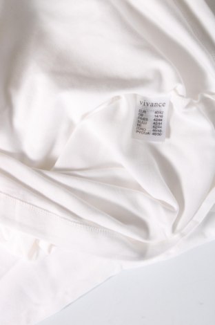 Γυναικεία μπλούζα Vivance, Μέγεθος M, Χρώμα Λευκό, Τιμή 15,98 €