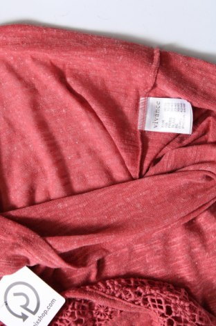 Γυναικεία μπλούζα Vivance, Μέγεθος S, Χρώμα Κόκκινο, Τιμή 5,40 €