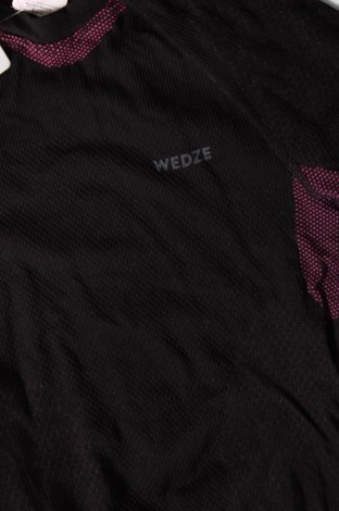 Дамска блуза Wedze, Размер XS, Цвят Черен, Цена 23,00 лв.