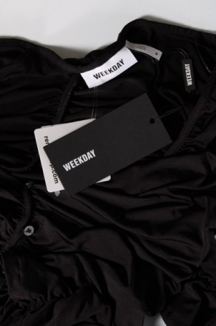 Γυναικεία μπλούζα Weekday, Μέγεθος M, Χρώμα Μαύρο, Τιμή 7,11 €
