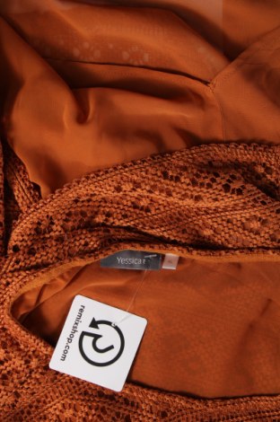 Γυναικεία μπλούζα Yessica, Μέγεθος XL, Χρώμα Καφέ, Τιμή 9,72 €
