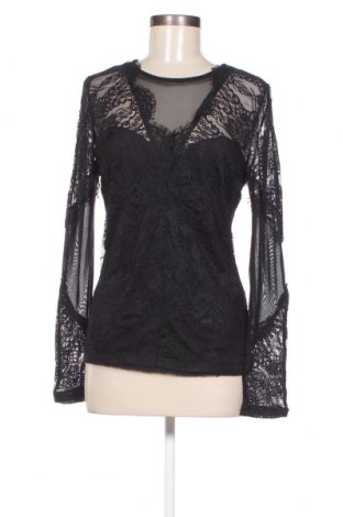 Дамска блуза Yfl Reserved, Размер XL, Цвят Черен, Цена 10,56 лв.