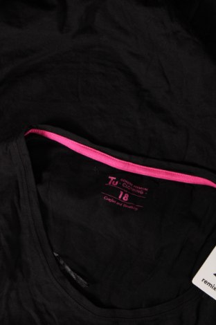Γυναικεία μπλούζα Tu, Μέγεθος XL, Χρώμα Μαύρο, Τιμή 3,53 €