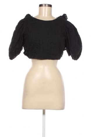 Дамска блуза Zara, Размер L, Цвят Черен, Цена 25,15 лв.