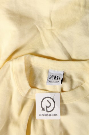 Дамска блуза Zara, Размер M, Цвят Жълт, Цена 27,00 лв.