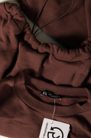 Bluză de femei Zara, Mărime M, Culoare Maro, Preț 18,65 Lei