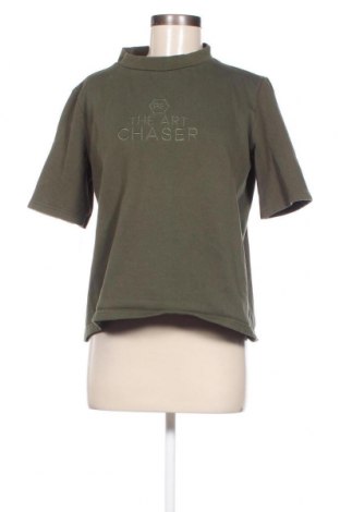Bluză de femei Zara, Mărime M, Culoare Verde, Preț 22,95 Lei