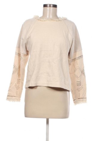 Bluză de femei Zara, Mărime L, Culoare Bej, Preț 48,85 Lei