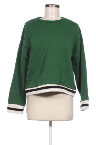 Дамска блуза Zara, Размер L, Цвят Зелен, Цена 14,85 лв.