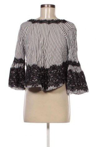 Дамска блуза Zara, Размер L, Цвят Многоцветен, Цена 13,96 лв.