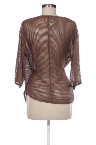 Дамска блуза Zara, Размер L, Цвят Кафяв, Цена 13,77 лв.