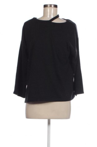 Дамска блуза Zara, Размер L, Цвят Черен, Цена 27,00 лв.