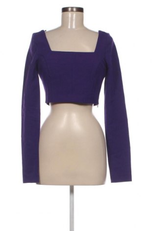 Дамска блуза Zara, Размер S, Цвят Лилав, Цена 9,45 лв.