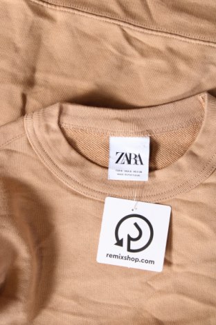 Дамска блуза Zara, Размер S, Цвят Бежов, Цена 4,59 лв.