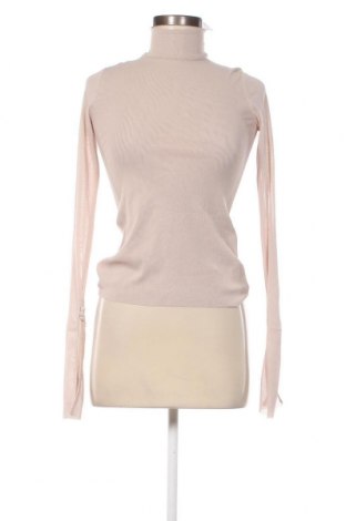 Дамска блуза Zara, Размер S, Цвят Бежов, Цена 8,10 лв.