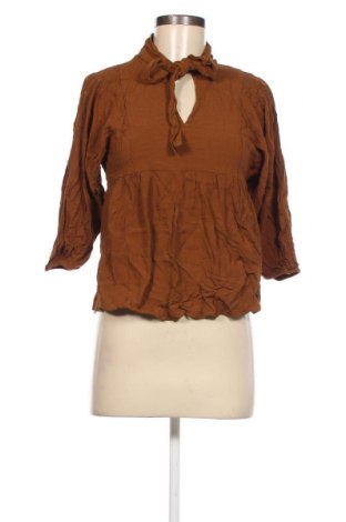 Γυναικεία μπλούζα Zara, Μέγεθος S, Χρώμα Καφέ, Τιμή 5,80 €