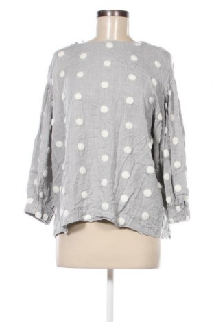 Дамска блуза Zara, Размер M, Цвят Сив, Цена 5,40 лв.