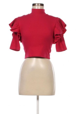 Дамска блуза Zara, Размер S, Цвят Розов, Цена 37,20 лв.