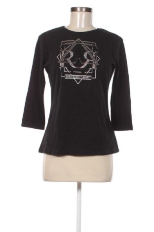 Дамска блуза Zara, Размер L, Цвят Черен, Цена 13,50 лв.