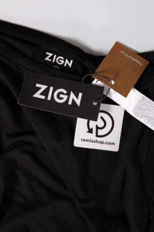 Дамска блуза Zign, Размер L, Цвят Черен, Цена 15,40 лв.