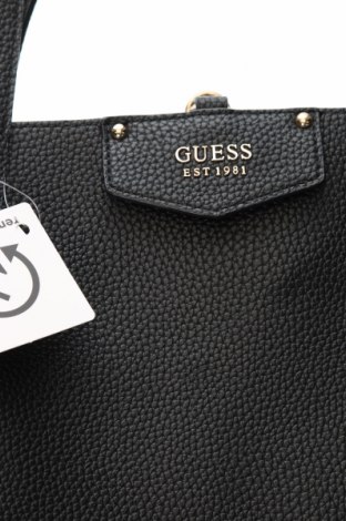 Дамска чанта Guess, Цвят Черен, Цена 251,75 лв.