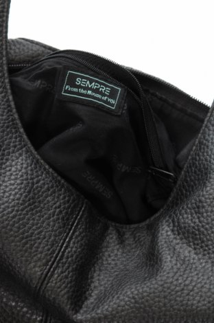 Γυναικεία τσάντα Sempre, Χρώμα Μαύρο, Τιμή 17,39 €