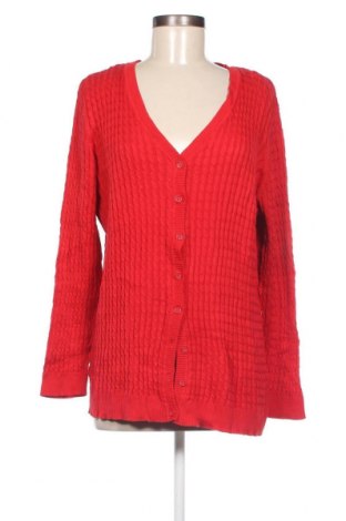 Damen Strickjacke, Größe L, Farbe Rot, Preis € 5,65