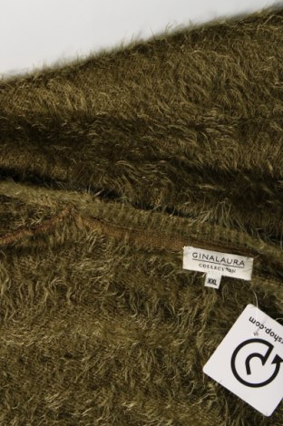 Дамска жилетка Gina Laura, Размер XXL, Цвят Зелен, Цена 12,71 лв.