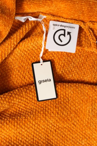 Дамска жилетка Gisela, Размер S, Цвят Оранжев, Цена 32,39 лв.