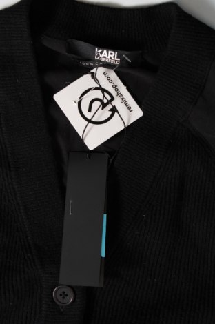 Γυναικεία ζακέτα Karl Lagerfeld, Μέγεθος XS, Χρώμα Μαύρο, Τιμή 92,76 €