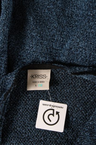 Γυναικεία ζακέτα Kriss, Μέγεθος L, Χρώμα Μπλέ, Τιμή 10,14 €